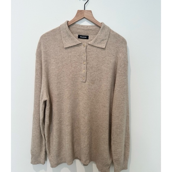 NAADAM Mens Cashmere and Wool Sweater